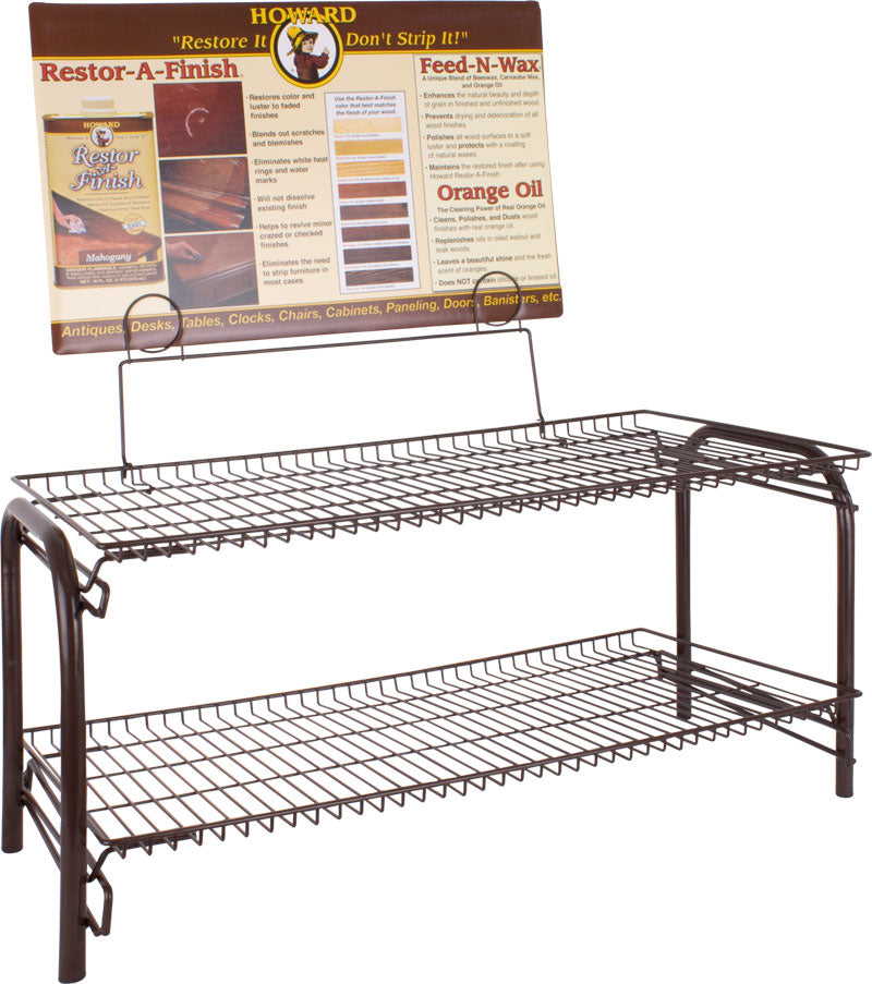 Howard Counter Display Empty- Restore A Finish