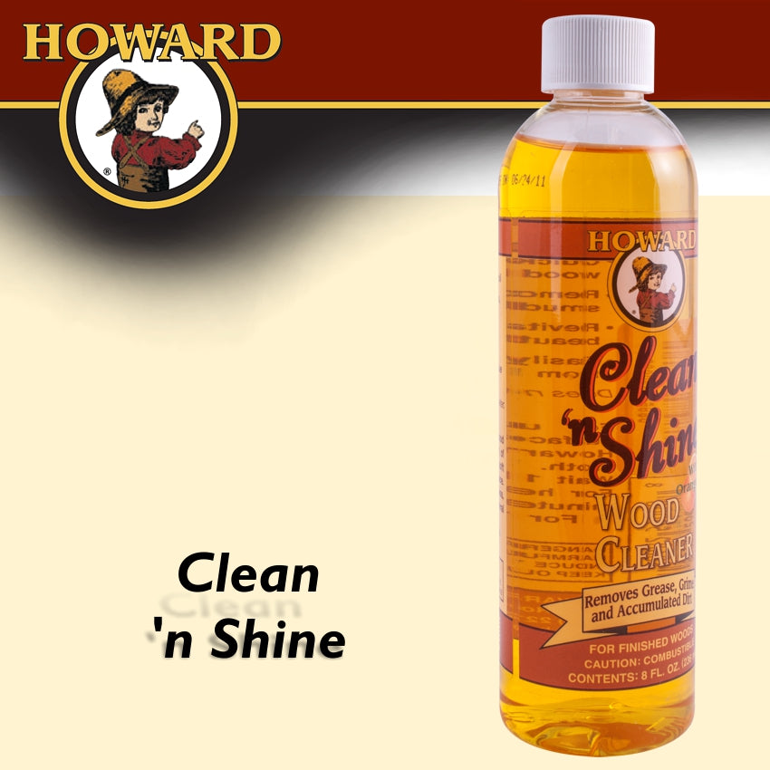 Howard Clean N Shine Wood Cleaner 8.00 Fl.Oz