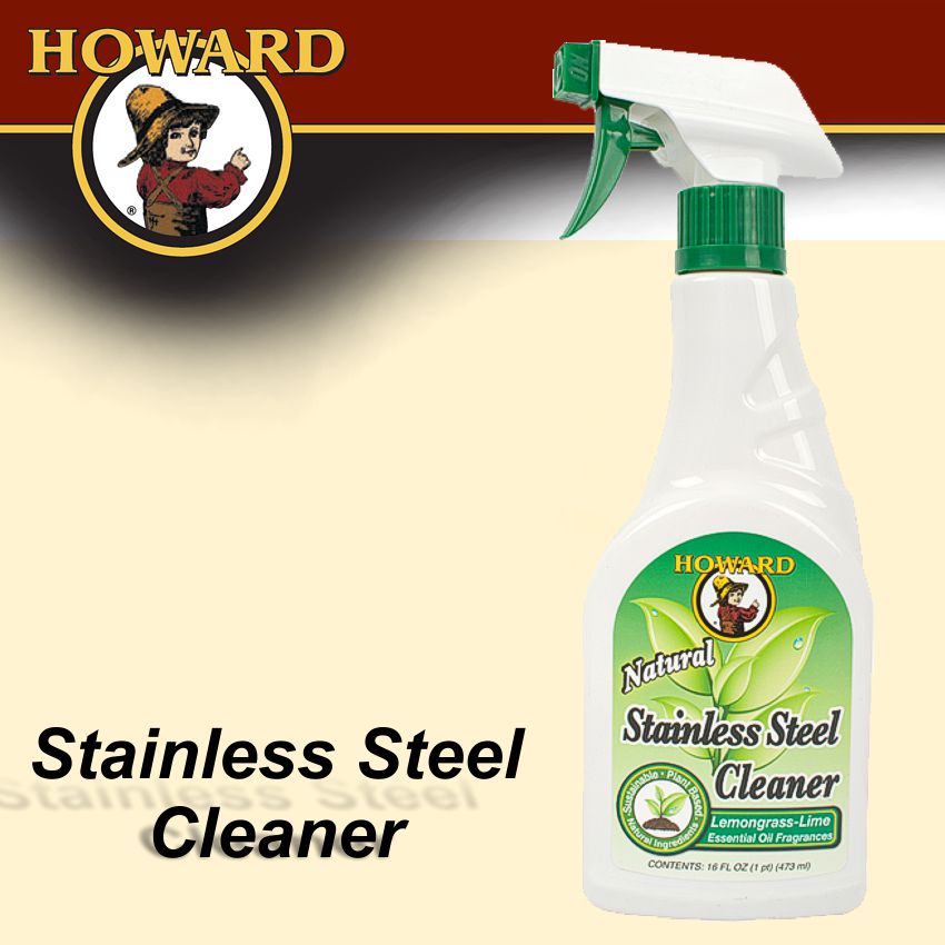 Howard S/Steel Cleaner Lemon & Lime Frag. 473 Ml