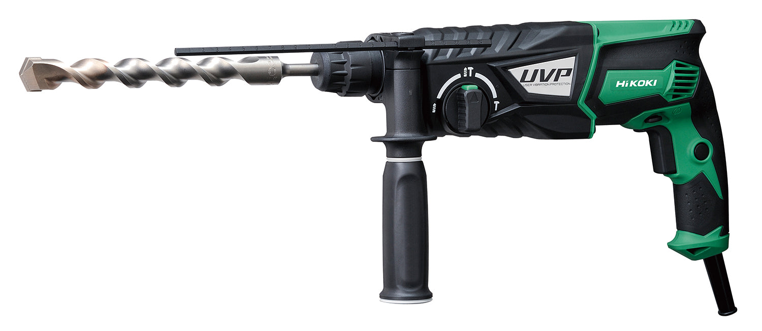 Hikoki Rotary Hammer Drill 850W 3.4J 3 Mode Drilling & Impact  Drilling & Chipping