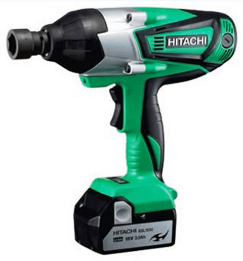 Hikoki Impact Wrench Cordless 1/2" Drive With 2 X Bat And Charger 480Nm