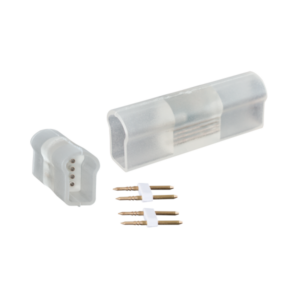 Brightstar HVS352 CONNECT 4-Pin Plastic Straight Connector for RGB LED Strip Lighting