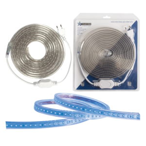 Brightstar HVS404 5M Blue LED Strip Light Blister Pack (IP65, 220V, No Transformer Required)