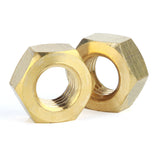 M5 Brass Hex Nuts (Fasteners)