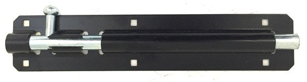 Barrel Bolts Bk/J 200Mm  Box Of 10 (101103