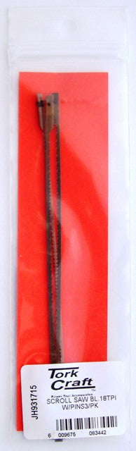 Discontinued Use Jh931734  - Scroll Saw Bl.18Tpi W/Pins3/Pk