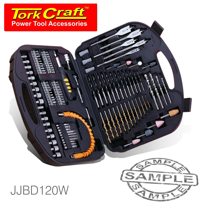 Combination Tool Set 120 Piece In Plastic Case
