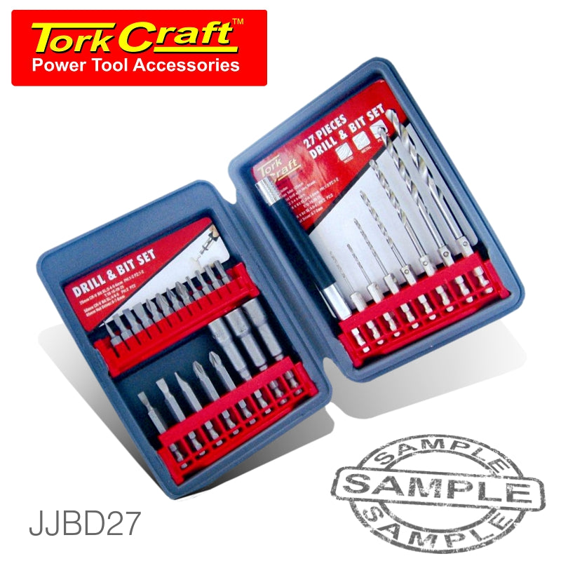 27 Piece Drill & Screwdriving Set