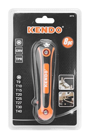 Allenkey Kendo Torx 8Pc Set T9-T40