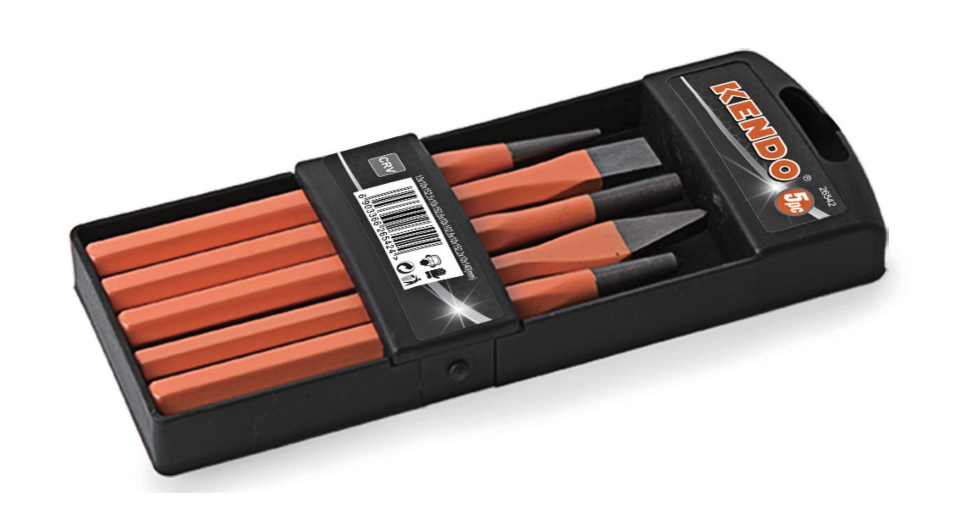Punch Kendo 5Pc Punch & Chisel Set