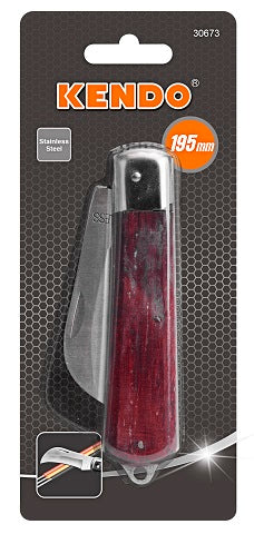 Knife Kendo Electricians Curved Blade