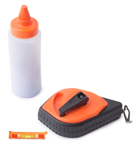 Chalkline Kendo 3Pc Chalk Line Reel Set