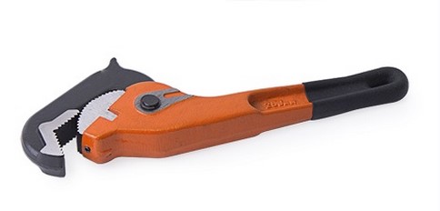 Quick Release Ratchet Pipe Wrench 250Mm