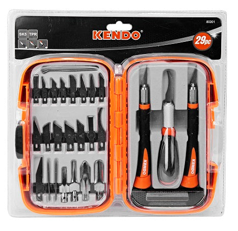 Knife Kendo 29Pc Deluxe Hobby Knife Set