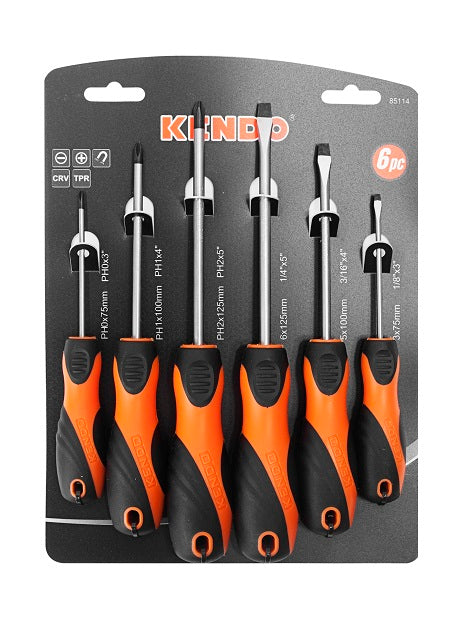 Screwdriver Kendo 6Pc Set