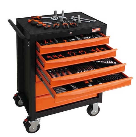 Tool Trolley Set 7 Drawer Kendo 147Pc