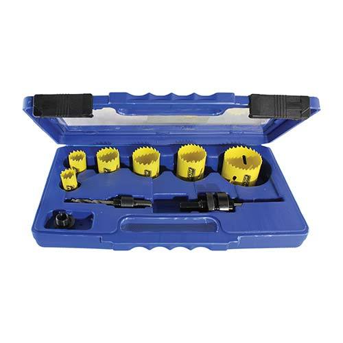 Major Tech Electricians Hole Saw Kit 10 Piece