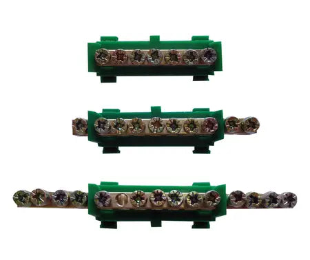 Clip On Din Rail Earth Bar