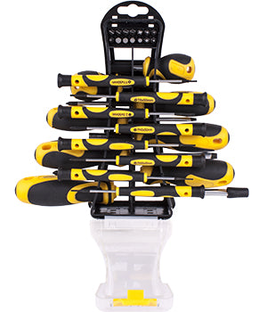 Screw Driver Set 30 Pc Incl Standard & Pricision Sizes & Inserts Bits