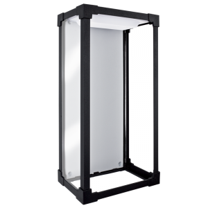 Brightstar L053 Black 9W LED Outdoor Wall Light (4000K, 800 Lumen, IP65)