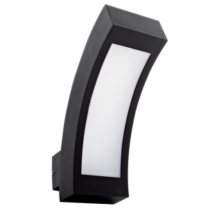 Brightstar L070 Black 12W LED Outdoor Light (4000K, 840 Lumen, IP65)