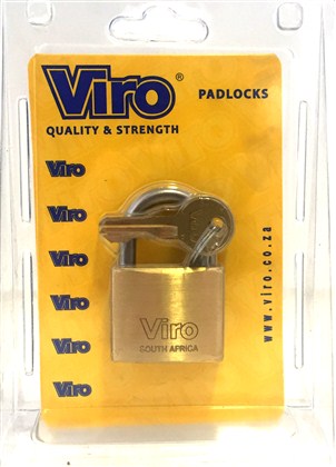 Lock Padlock Br Viro 40Mm Blist 302.7