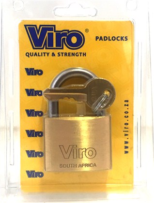 Lock Padlock Br Viro 50Mm Blist 303.7