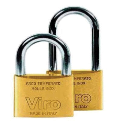 Lock Padlock Br Viro 50Mm K/Alike Boxed 303