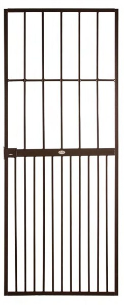 Security Gate P/Coated Brown Lanz 813X2032