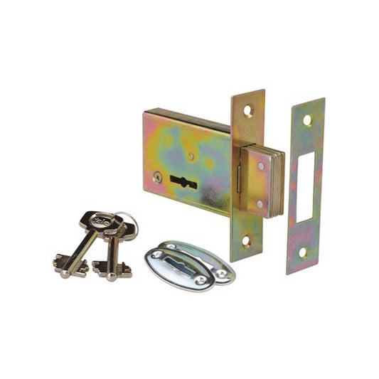 Security Gate Lock Yale 5 Lever Blister Ydy2528/1