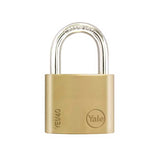 Padlock Solid Br 30Mm Yale Blister Ye1/30/115/1