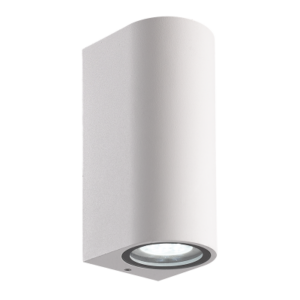 Brightstar Outdoor Up and Down Facing Aluminium Wall Bracket with Tempered Glass Cover (L157)