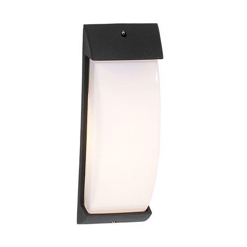Black Aluminium Half Lantern