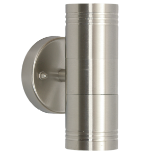Brightstar L197 Up and Down Facing Stainless Steel Outdoor Wall Bracket with Glass Cover (IP44)