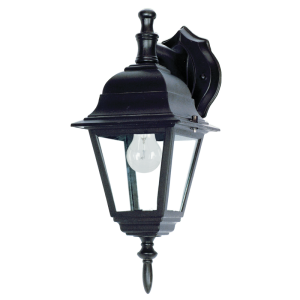 Brightstar L203 Down Facing 4-Panel Die-Cast Aluminium Outdoor Lantern (IP44, 60W ES)