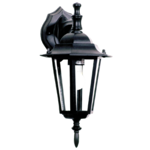 Brightstar L213 Down Facing 6 Panel Die Cast Aluminium Outdoor Lantern