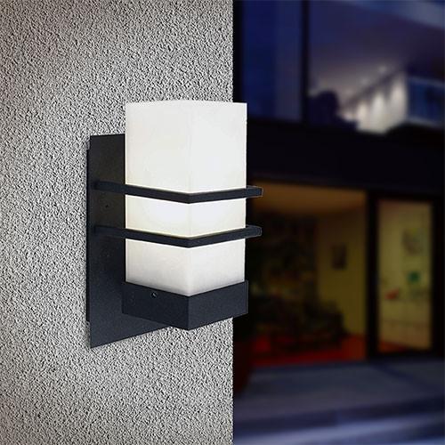 Square Aluminium Wall Light
