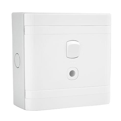 Lesco Surface Box - Isolator 20A 2 Pole Square