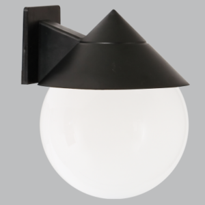 Brightstar L303 OPAL Outdoor PVC Lantern with Polycarbonate Cover, IP44