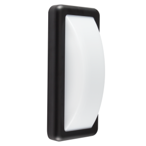 Brightstar L326 Black 6W LED Bulkhead Light, 4000K, IP54