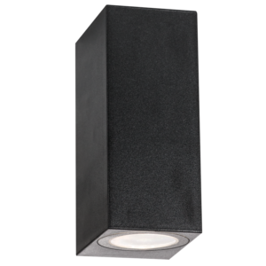 Brightstar L368 Matt Black Up/Down Outdoor Wall Bracket with IP65 Rating