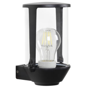 Brightstar L380 Sand Black Up Facing Die Cast Aluminium Outdoor Lantern (IP65)