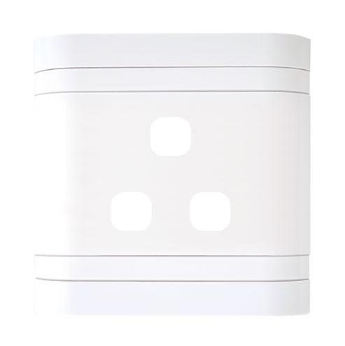 Lesco Cover Strip - 3 Lever Grid Cover Plate - Square