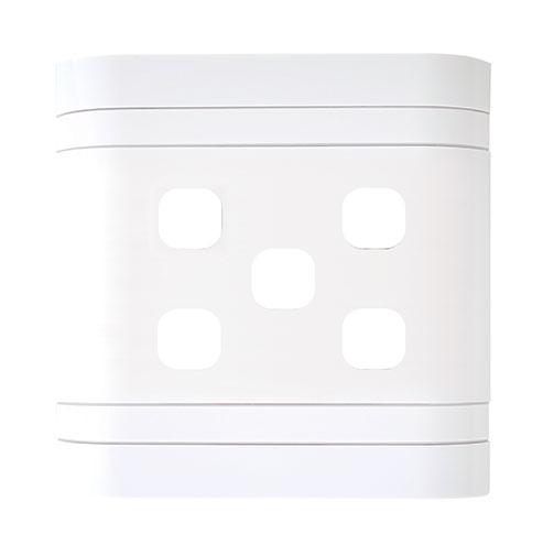 Lesco Cover Strip - 5 Lever Grid Cover Plate - Square