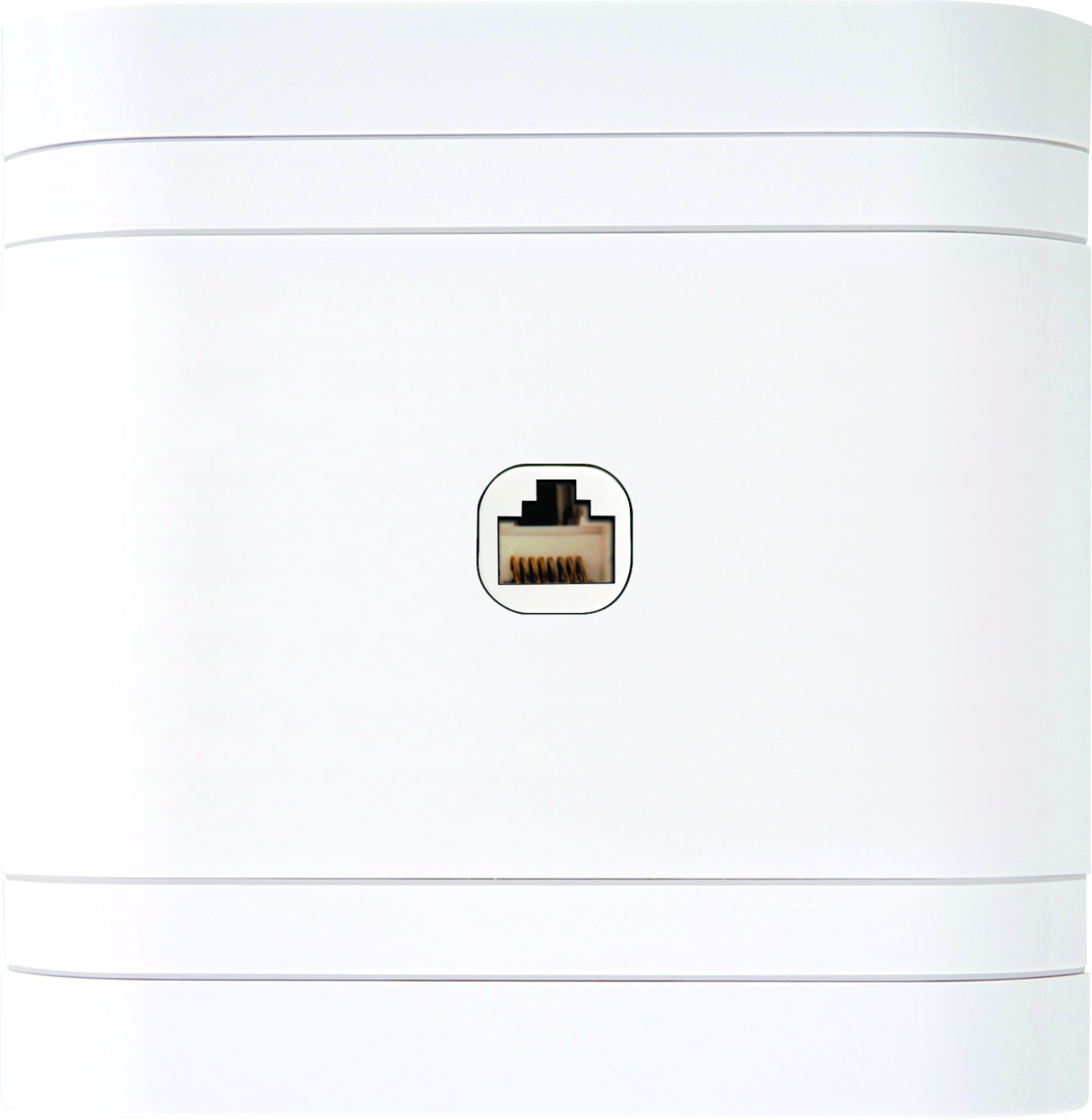 Lesco Cover Strip, 1 Way Data/Network Socket - Square