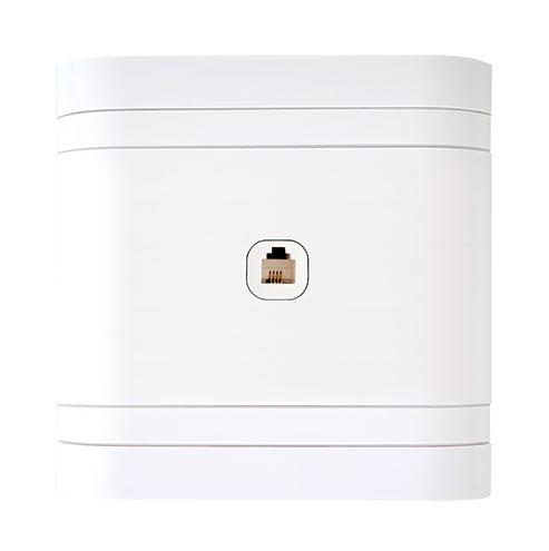 Lesco Cover Strip, 1 Way Telephone Socket - Square