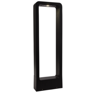Brightstar L508 Black Aluminium 7W LED Bollard Light (4000K, IP54)