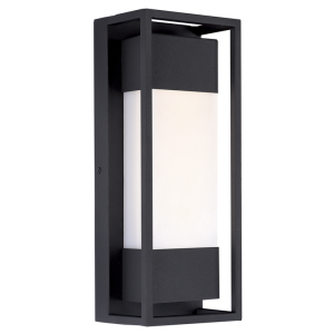 Brightstar L541 12W Black Outdoor LED Wall Light (4000K, IP54)