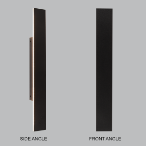 Brightstar L549 570mm Black 16W LED Outdoor Wall Bracket (3000K, IP54)