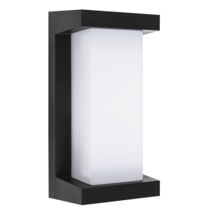 Brightstar L559 Black 18W LED Outdoor Wall Light (3000K, 1260 Lumen, IP54)